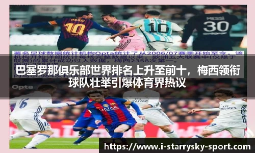 巴塞罗那俱乐部世界排名上升至前十，梅西领衔球队壮举引爆体育界热议